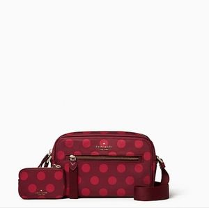Kate Spade Red Polka Dot Camera Bag